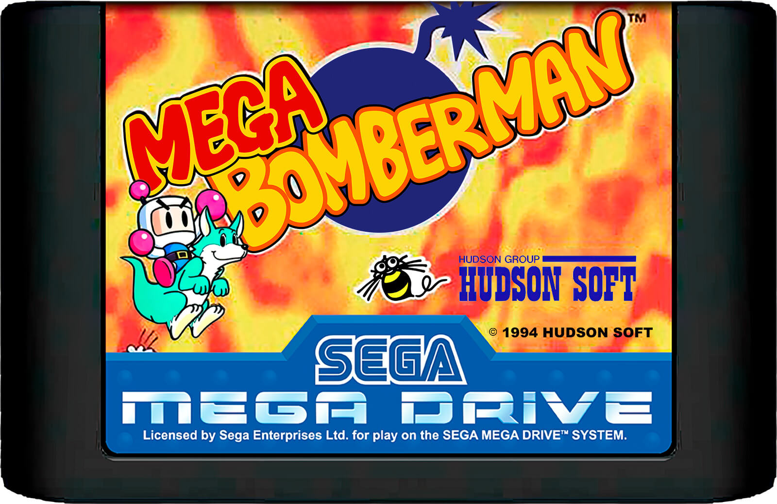 Лицензионный картридж Mega Bomberman для Sega Mega Drive